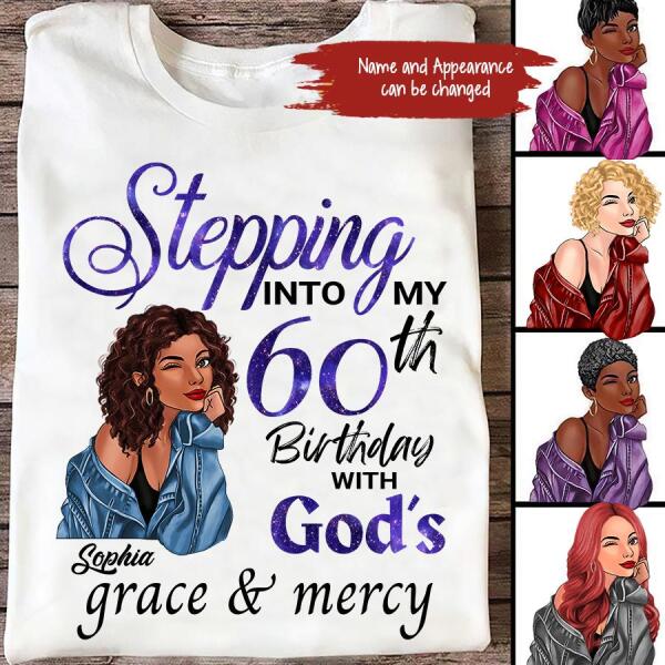 Chapter 60, Fabulous Since 1966 60th Birthday Unique T Shirt For Woman, Custom Birthday Shirt, Her Gifts For 60 Years Old , Turning 60 Birthday Cotton Shirt