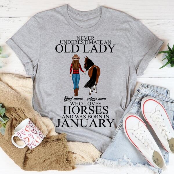 January Birthday Shirt, Custom Birthday Shirt, Queens Born In January, January Birthday Shirts For Woman, January Birthday Gifts