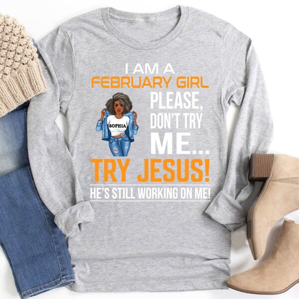 February Birthday Shirt, Custom Birthday Shirt, Queens Born In February, February Birthday Shirts For Woman, February Birthday Gifts