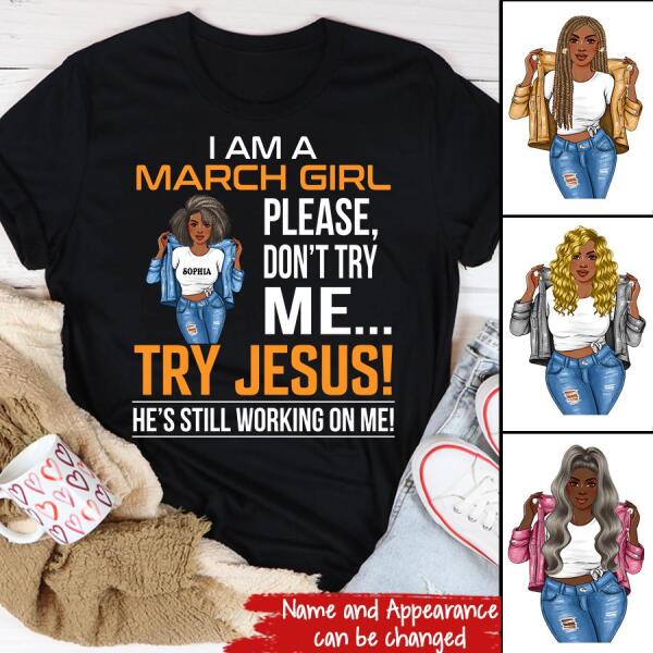 March Birthday Shirt, Custom Birthday Shirt, Queens Born In March, March Birthday Shirts For Woman, March Birthday Gifts