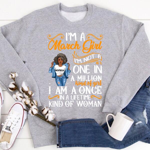 March Birthday Shirt, Custom Birthday Shirt, Queens Born In March, March Birthday Shirts For Woman, March Birthday Gifts