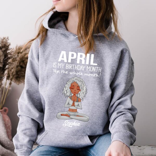 April Birthday Shirt, Custom Birthday Shirt, Queens Born In April, April Birthday Shirts For Woman, April Birthday Gifts