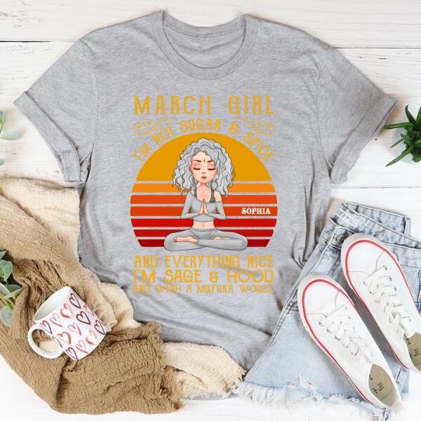 March Birthday Shirt, Custom Birthday Shirt, Queens Born In March, March Birthday Shirts For Woman, March Birthday Gifts
