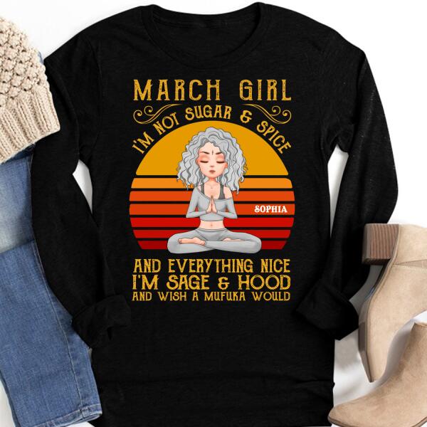 March Birthday Shirt, Custom Birthday Shirt, Queens Born In March, March Birthday Shirts For Woman, March Birthday Gifts