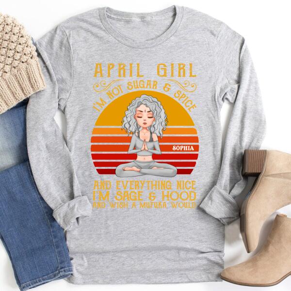 April Birthday Shirt, Custom Birthday Shirt, Queens Born In April, April Birthday Shirts For Woman, April Birthday Gifts