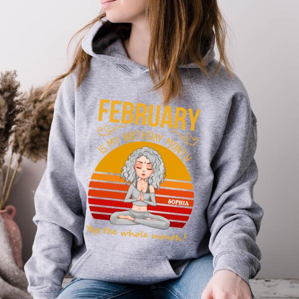 February Birthday Shirt, Custom Birthday Shirt, Queens Born In February, February Birthday Shirts For Woman, February Birthday Gifts