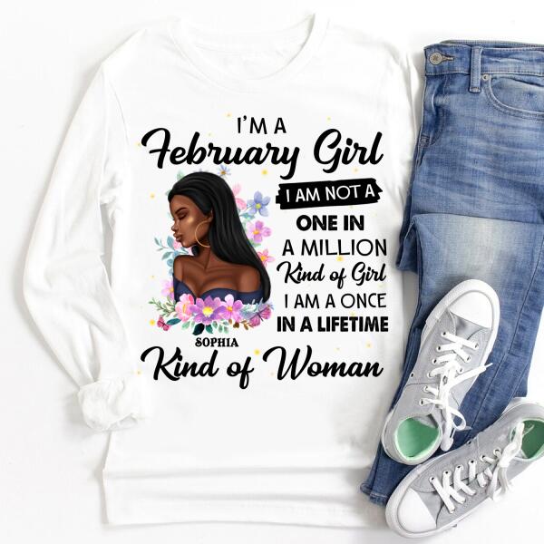 February Birthday Shirt, Custom Birthday Shirt, Queens Born In February, February Birthday Shirts For Woman, February Birthday Gifts