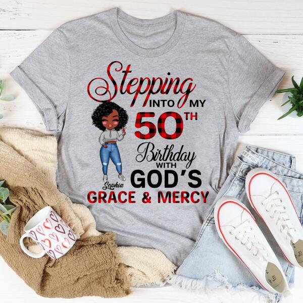 Chapter 50, Fabulous Since 1972 50th Birthday Unique T Shirt For Woman, Custom Birthday Shirt, Her Gifts For 50 Years Old , Turning 50 Birthday Cotton Shirt