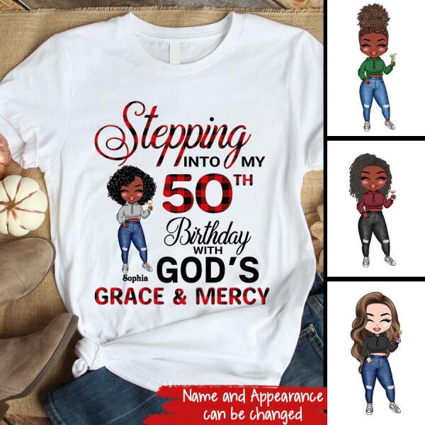 Chapter 50, Fabulous Since 1972 50th Birthday Unique T Shirt For Woman, Custom Birthday Shirt, Her Gifts For 50 Years Old , Turning 50 Birthday Cotton Shirt