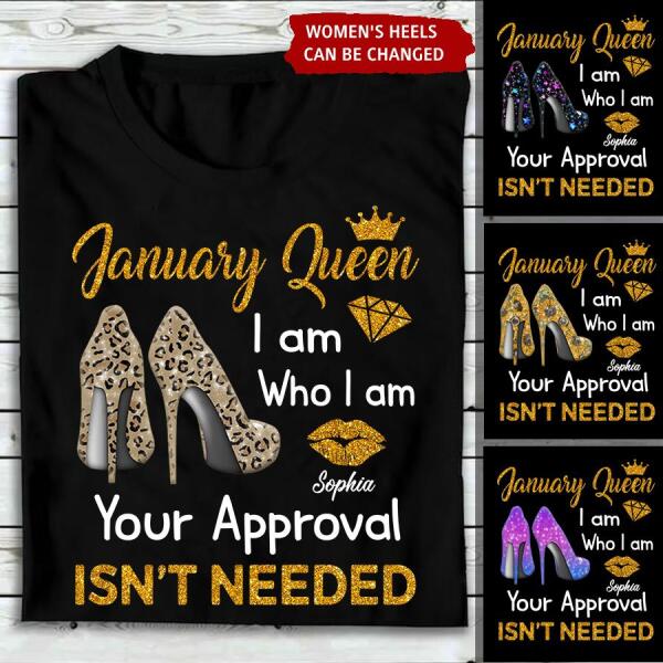 January Birthday Shirt, Custom Birthday Shirt, Queens Born In January, January Birthday Shirts For Woman, January Birthday Gifts