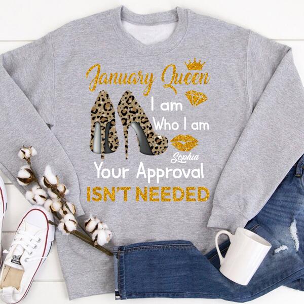 January Birthday Shirt, Custom Birthday Shirt, Queens Born In January, January Birthday Shirts For Woman, January Birthday Gifts