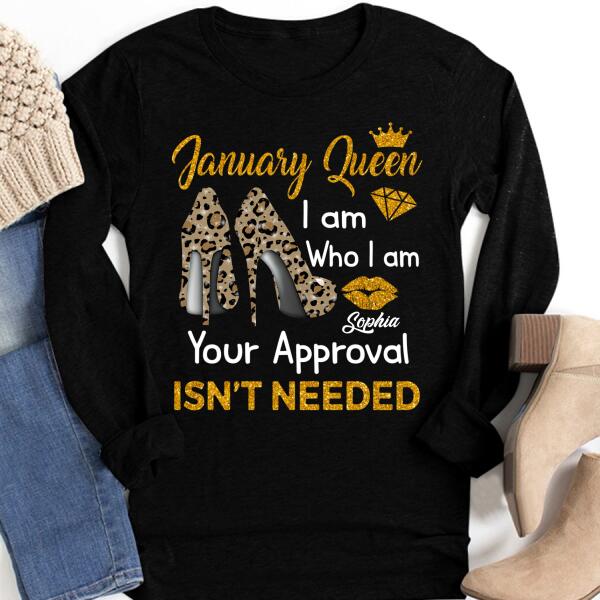 January Birthday Shirt, Custom Birthday Shirt, Queens Born In January, January Birthday Shirts For Woman, January Birthday Gifts