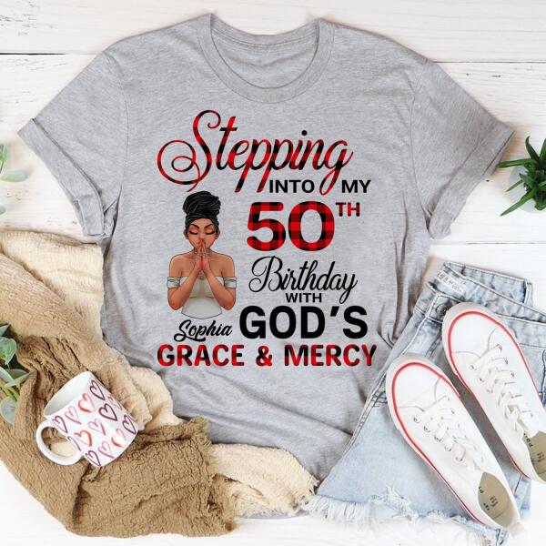 Chapter 50, Fabulous Since 1972 50th Birthday Unique T Shirt For Woman, Custom Birthday Shirt, Her Gifts For 50 Years Old , Turning 50 Birthday Cotton Shirt