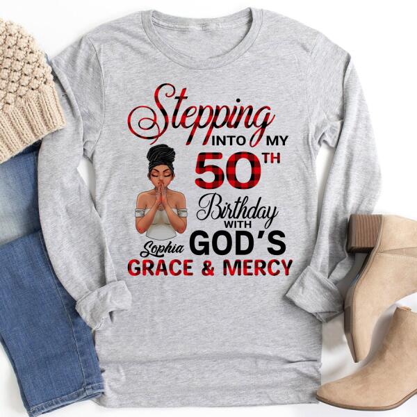 Chapter 50, Fabulous Since 1972 50th Birthday Unique T Shirt For Woman, Custom Birthday Shirt, Her Gifts For 50 Years Old , Turning 50 Birthday Cotton Shirt