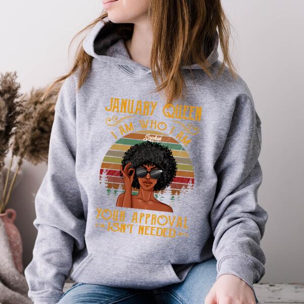 January Birthday Shirt, Custom Birthday Shirt, Queens Born In January, January Birthday Shirts For Woman, January Birthday Gifts