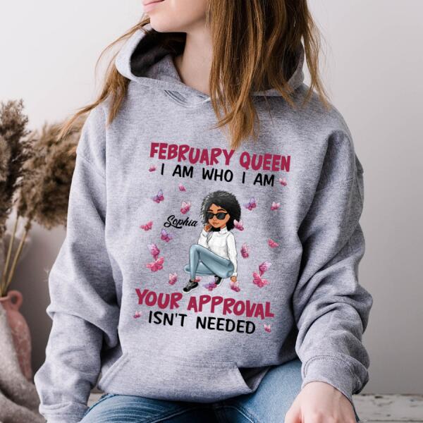February Birthday Shirt, Custom Birthday Shirt, Queens Born In February, February Birthday Gifts, February shirts for Woman