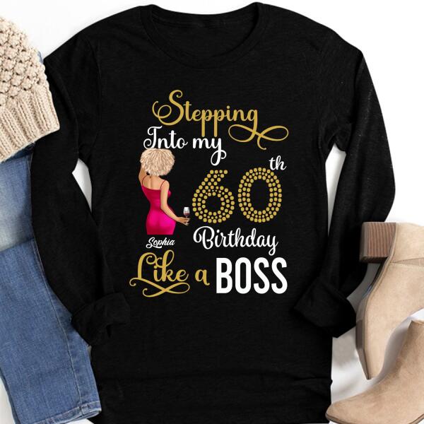 Custom Birthday Shirts, Chapter 60, Fabulous Since 1962 60th Birthday Unique T Shirt For Woman, Her Gifts For 60 Years Old, Turning 60 Birthday Cotton Shirt