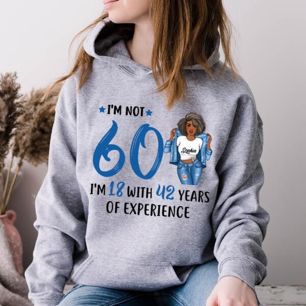 Personalized Birthday T Shirt, Chapter 60, Fabulous Since 1962 60th Birthday Unique T Shirt For Woman, Her Gifts For 60 Years Old , Turning 60 Birthday Cotton Shirt