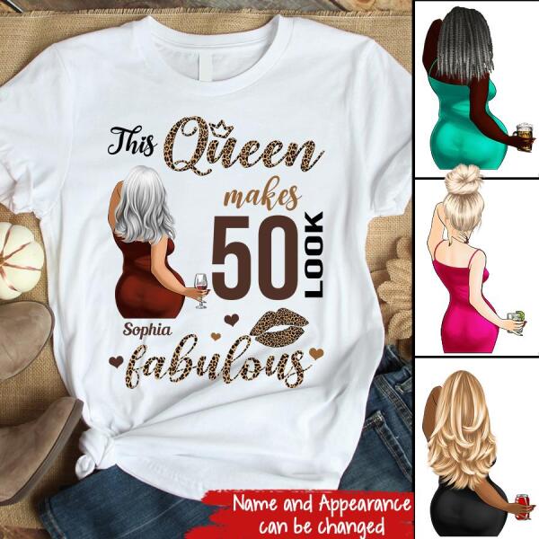 Chapter 50, Fabulous Since 1972 50th Birthday Unique T Shirt For Woman, Custom Birthday Shirt, Her Gifts For 50 Years Old , Turning 50 Birthday Cotton Shirt
