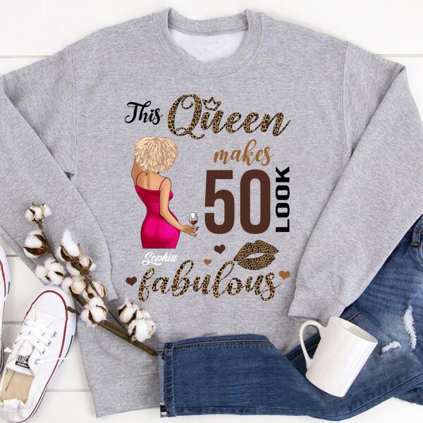 Chapter 50, Fabulous Since 1972 50th Birthday Unique T Shirt For Woman, Custom Birthday Shirt, Her Gifts For 50 Years Old , Turning 50 Birthday Cotton Shirt