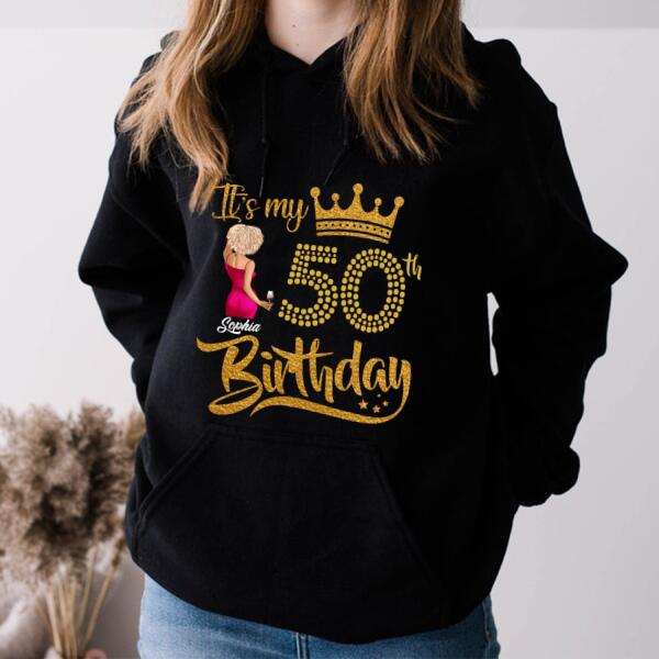 Custom Birthday Shirts, Chapter 50, Fabulous Since 1972 50th Birthday Unique T Shirt For Woman, Her Gifts For 50 Years Old, Turning 50 Birthday Cotton Shirt
