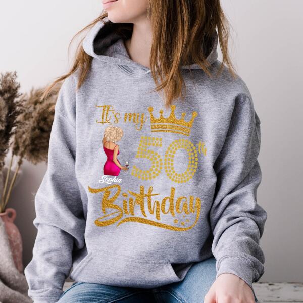 Custom Birthday Shirts, Chapter 50, Fabulous Since 1972 50th Birthday Unique T Shirt For Woman, Her Gifts For 50 Years Old, Turning 50 Birthday Cotton Shirt