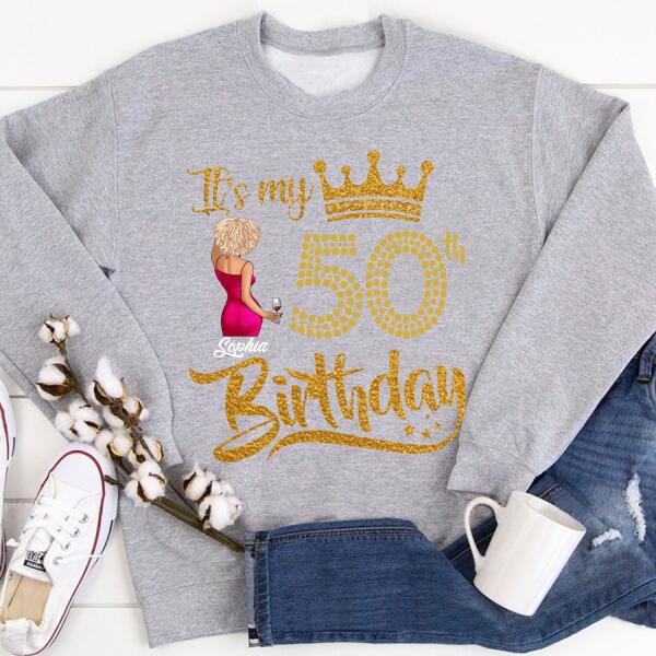 Custom Birthday Shirts, Chapter 50, Fabulous Since 1972 50th Birthday Unique T Shirt For Woman, Her Gifts For 50 Years Old, Turning 50 Birthday Cotton Shirt