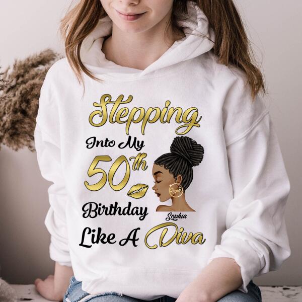 Chapter 50, Fabulous Since 1972 50th Birthday Unique T Shirt For Woman, Custom Birthday Shirt, Her Gifts For 50 Years Old , Turning 50 Birthday Cotton Shirt