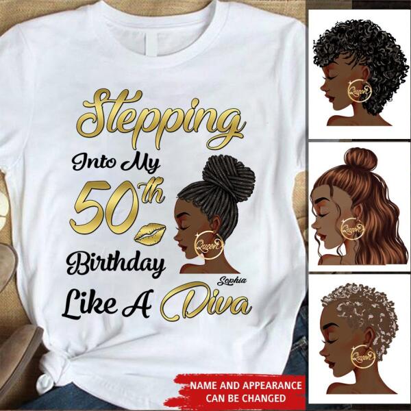 Chapter 50, Fabulous Since 1972 50th Birthday Unique T Shirt For Woman, Custom Birthday Shirt, Her Gifts For 50 Years Old , Turning 50 Birthday Cotton Shirt