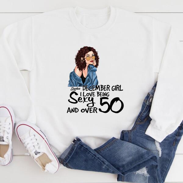 December Birthday Shirt, Custom Birthday Shirt, Chapter 50, Fabulous Since 1972 50th Birthday Unique T Shirt For Woman, Her Gifts For 50 Years Old , Turning 50 Birthday Cotton Shirt