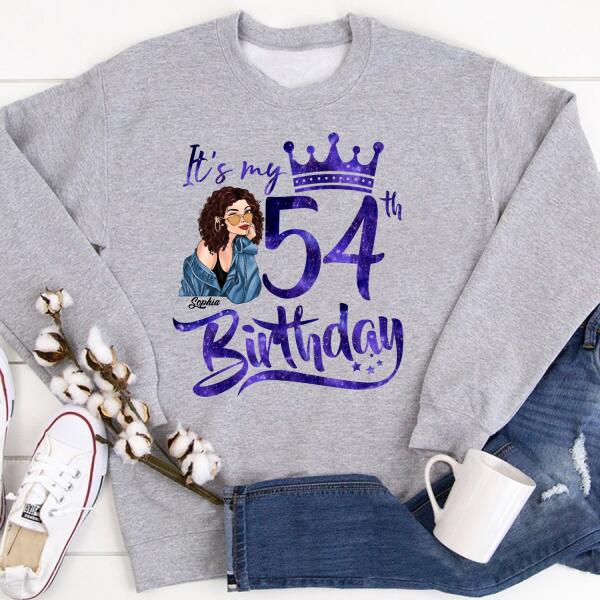 Chapter 54, Fabulous Since 1968 54th Birthday Unique T Shirt For Woman, Custom Birthday Shirt, Her Gifts For 54 Years Old , Turning 54 Birthday Cotton Shirt