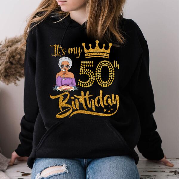 Chapter 50, Fabulous Since 1972 50th Birthday Unique T Shirt For Woman, Custom Birthday Shirt, Her Gifts For 50 Years Old , Turning 50 Birthday Cotton Shirt