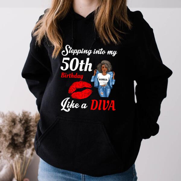 Chapter 50, Fabulous Since 1972 50th Birthday Unique T Shirt For Woman, Custom Birthday Shirt, Her Gifts For 50 Years Old , Turning 50 Birthday Cotton Shirt