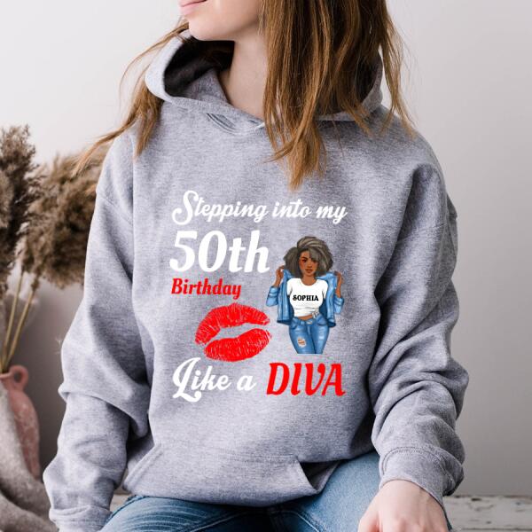 Chapter 50, Fabulous Since 1972 50th Birthday Unique T Shirt For Woman, Custom Birthday Shirt, Her Gifts For 50 Years Old , Turning 50 Birthday Cotton Shirt