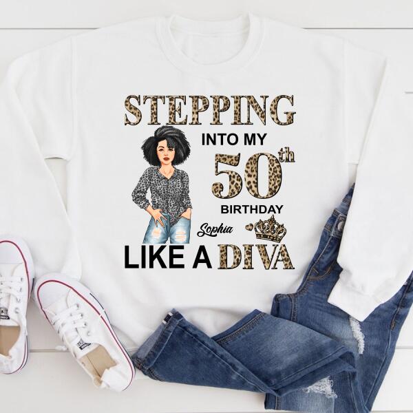 Chapter 50, Fabulous Since 1972 50th Birthday Unique T Shirt For Woman, Custom Birthday Shirt, Her Gifts For 50 Years Old , Turning 50 Birthday Cotton Shirt