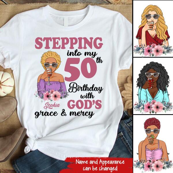 Chapter 50, Fabulous Since 1972 50th Birthday Unique T Shirt For Woman, Custom Birthday Shirt, Her Gifts For 50 Years Old , Turning 50 Birthday Cotton Shirt