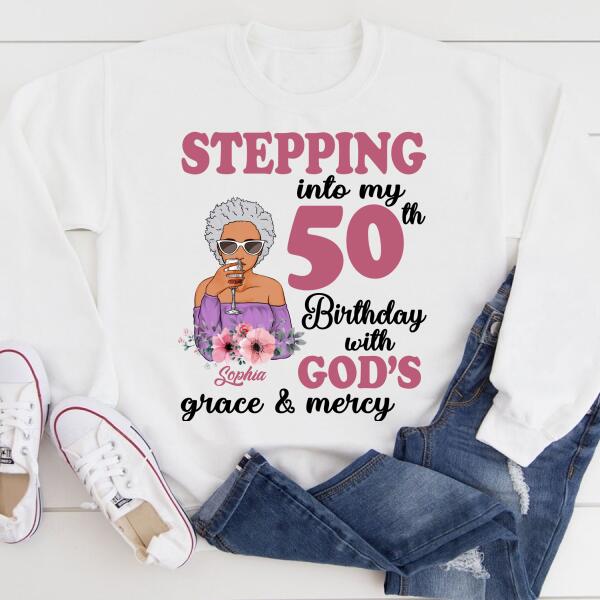 Chapter 50, Fabulous Since 1972 50th Birthday Unique T Shirt For Woman, Custom Birthday Shirt, Her Gifts For 50 Years Old , Turning 50 Birthday Cotton Shirt