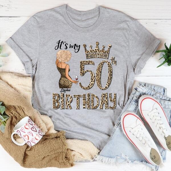 Chapter 50, Fabulous Since 1972 50th Birthday Unique T Shirt For Woman, Custom Birthday Shirt, Her Gifts For 50 Years Old , Turning 50 Birthday Cotton Shirt