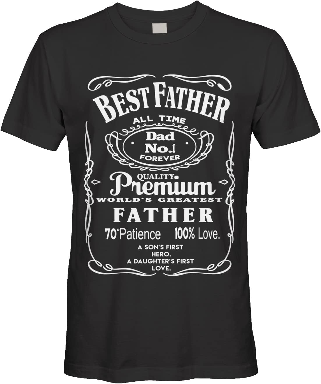 Men&#39;s Best Father Premium Dad World&#39;s Greatest No.1