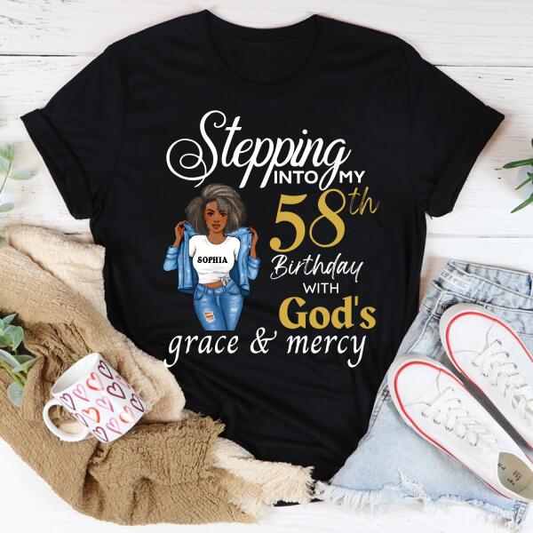 Chapter 58, Fabulous Since 1964 58th Birthday Unique T Shirt For Woman, Custom Birthday Shirt, Her Gifts For 58 Years Old , Turning 58 Birthday Cotton Shirt