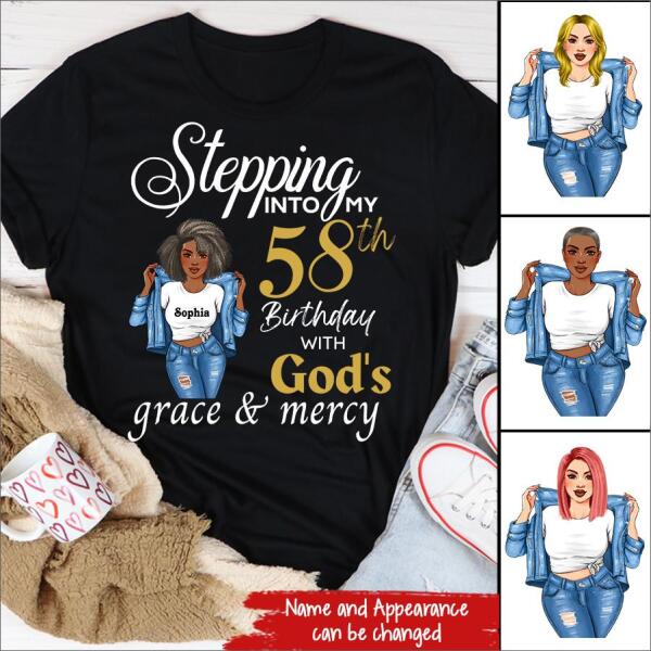 Chapter 58, Fabulous Since 1964 58th Birthday Unique T Shirt For Woman, Custom Birthday Shirt, Her Gifts For 58 Years Old , Turning 58 Birthday Cotton Shirt