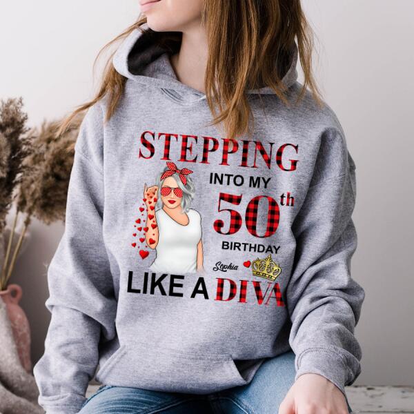 Chapter 50, Fabulous Since 1972 50th Birthday Unique T Shirt For Woman, Custom Birthday Shirt, Her Gifts For 50 Years Old , Turning 50 Birthday Cotton Shirt