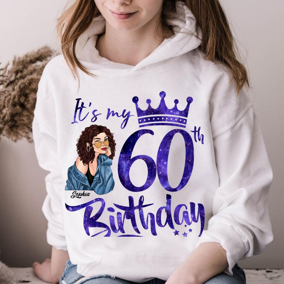 Chapter 60, Fabulous Since 1962 60th Birthday Unique T Shirt For Woman, Custom Birthday Shirt, Her Gifts For 60 Years Old , Turning 60 Birthday Cotton Shirt