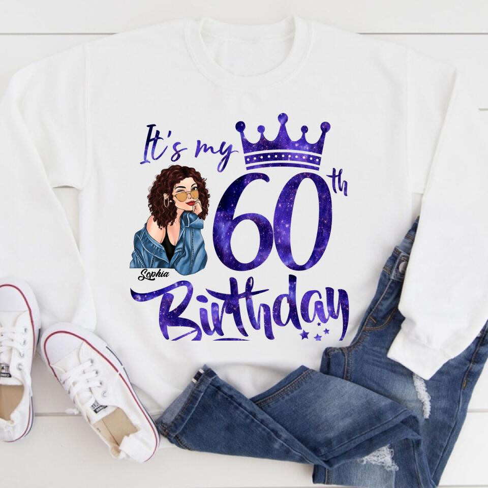 Chapter 60, Fabulous Since 1962 60th Birthday Unique T Shirt For Woman, Custom Birthday Shirt, Her Gifts For 60 Years Old , Turning 60 Birthday Cotton Shirt