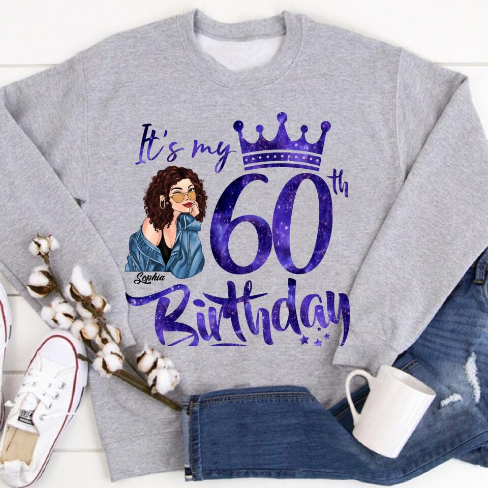 Chapter 60, Fabulous Since 1962 60th Birthday Unique T Shirt For Woman, Custom Birthday Shirt, Her Gifts For 60 Years Old , Turning 60 Birthday Cotton Shirt