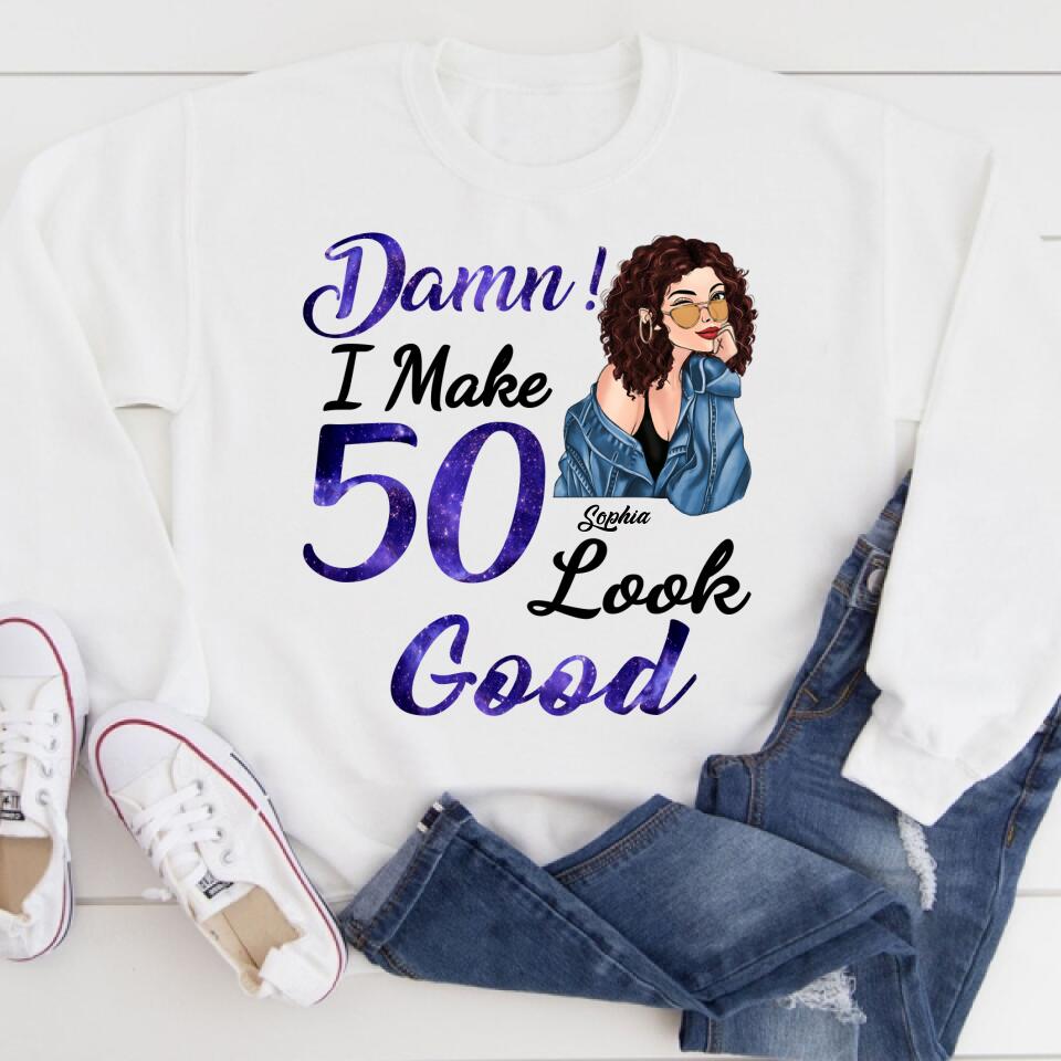 Chapter 50, Fabulous Since 1975 50th Birthday Unique T Shirt For Woman, Her Gifts For 50 Years Old , Turning 50 Birthday Cotton Shirt