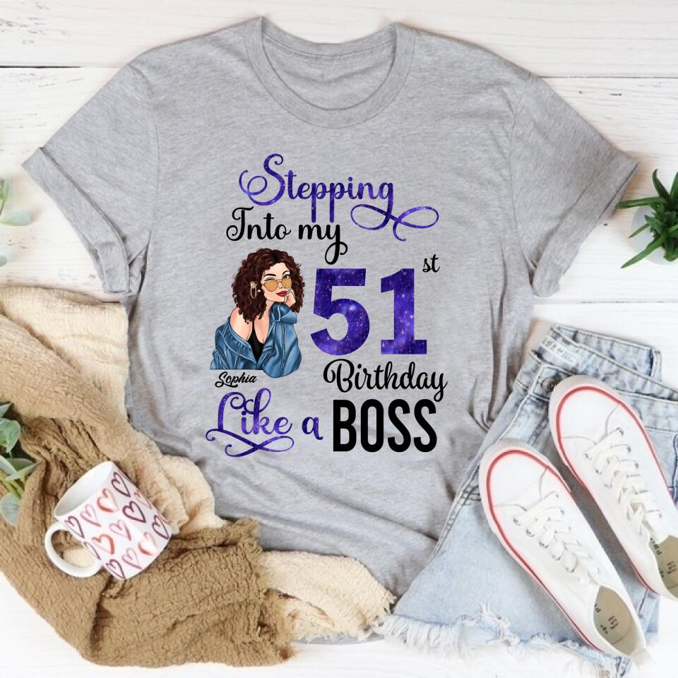 Chapter 51, Fabulous Since 1971 51st Birthday Unique T Shirt For Woman, Custom Birthday Shirt, Her Gifts For 51 Years Old , Turning 51 Birthday Cotton Shirt