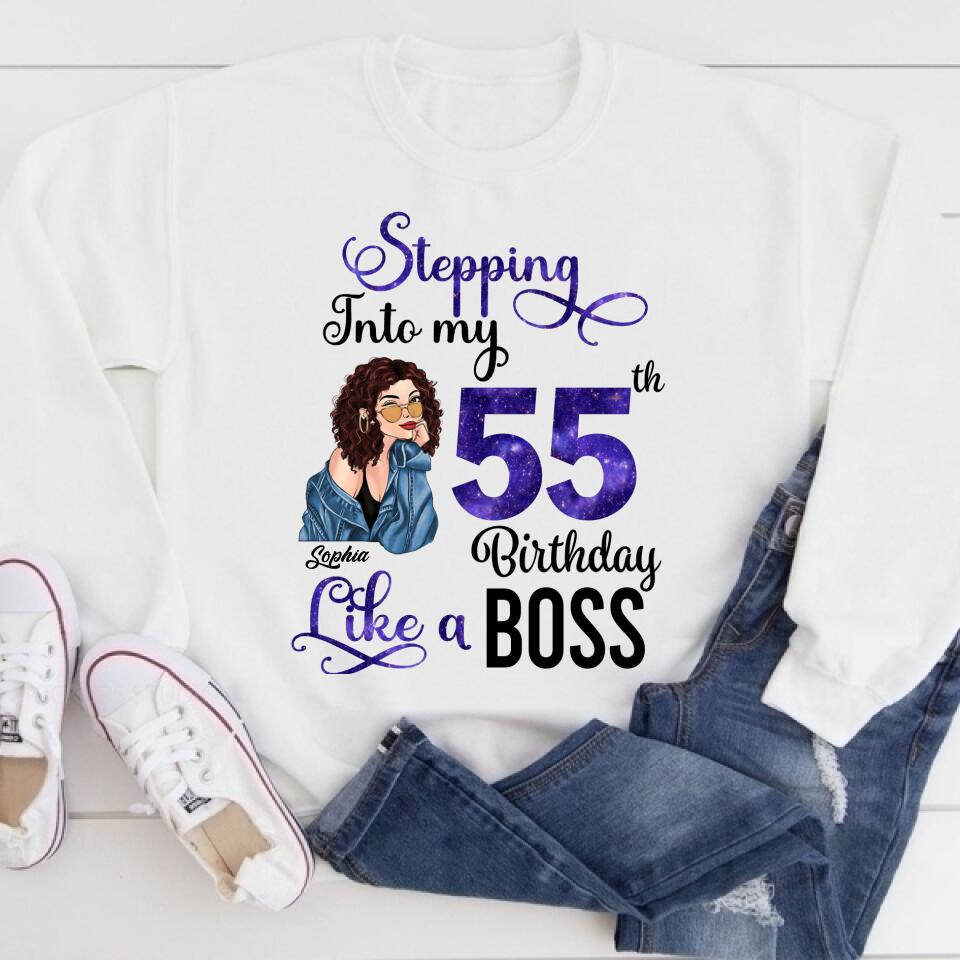 Chapter 55, Fabulous Since 1967 55th Birthday Unique T Shirt For Woman, Custom Birthday Shirt, Her Gifts For 55 Years Old , Turning 55 Birthday Cotton Shirt