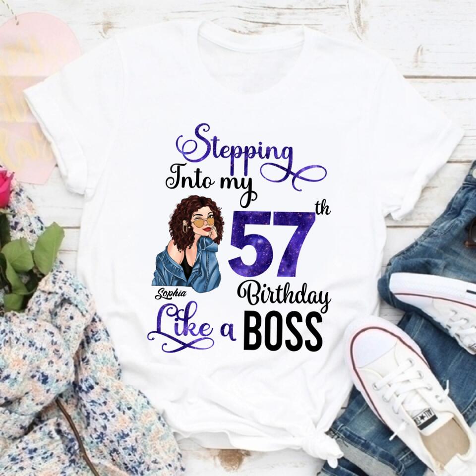 Chapter 57, Fabulous Since 1965 57th Birthday Unique T Shirt For Woman, Custom Birthday Shirt, Her Gifts For 57 Years Old , Turning 57 Birthday Cotton Shirt