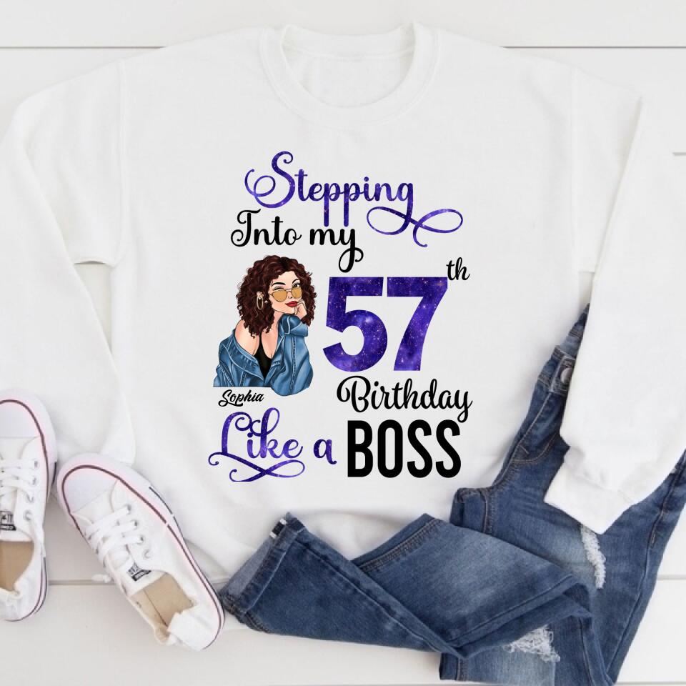Chapter 57, Fabulous Since 1965 57th Birthday Unique T Shirt For Woman, Custom Birthday Shirt, Her Gifts For 57 Years Old , Turning 57 Birthday Cotton Shirt
